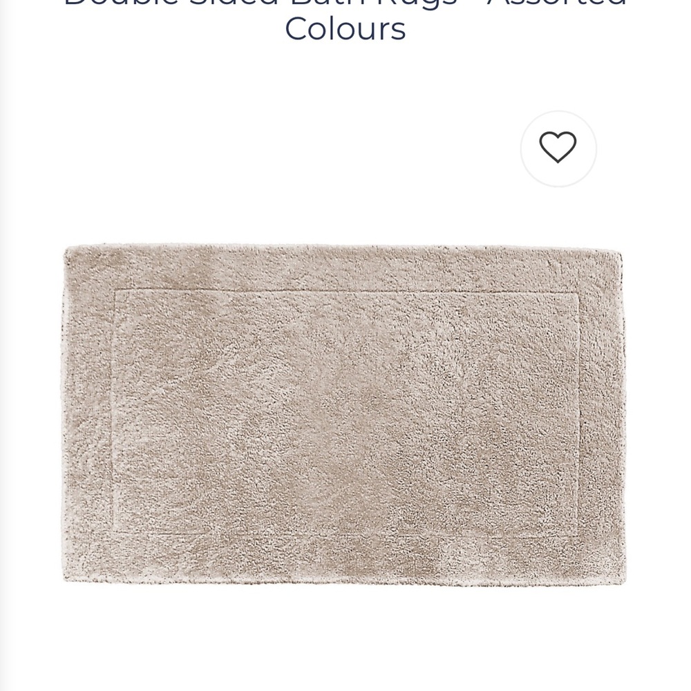ABYSS Double Sided Bath Mat